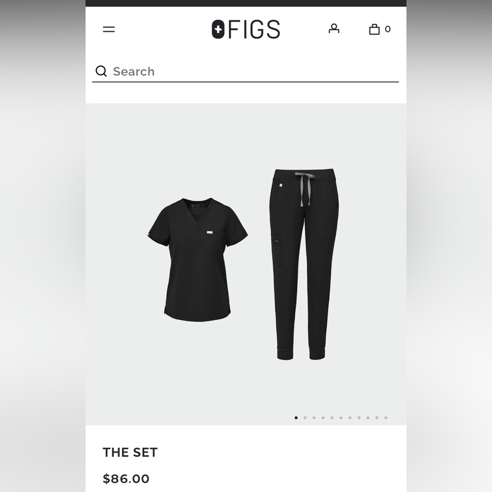 Figs scrub set